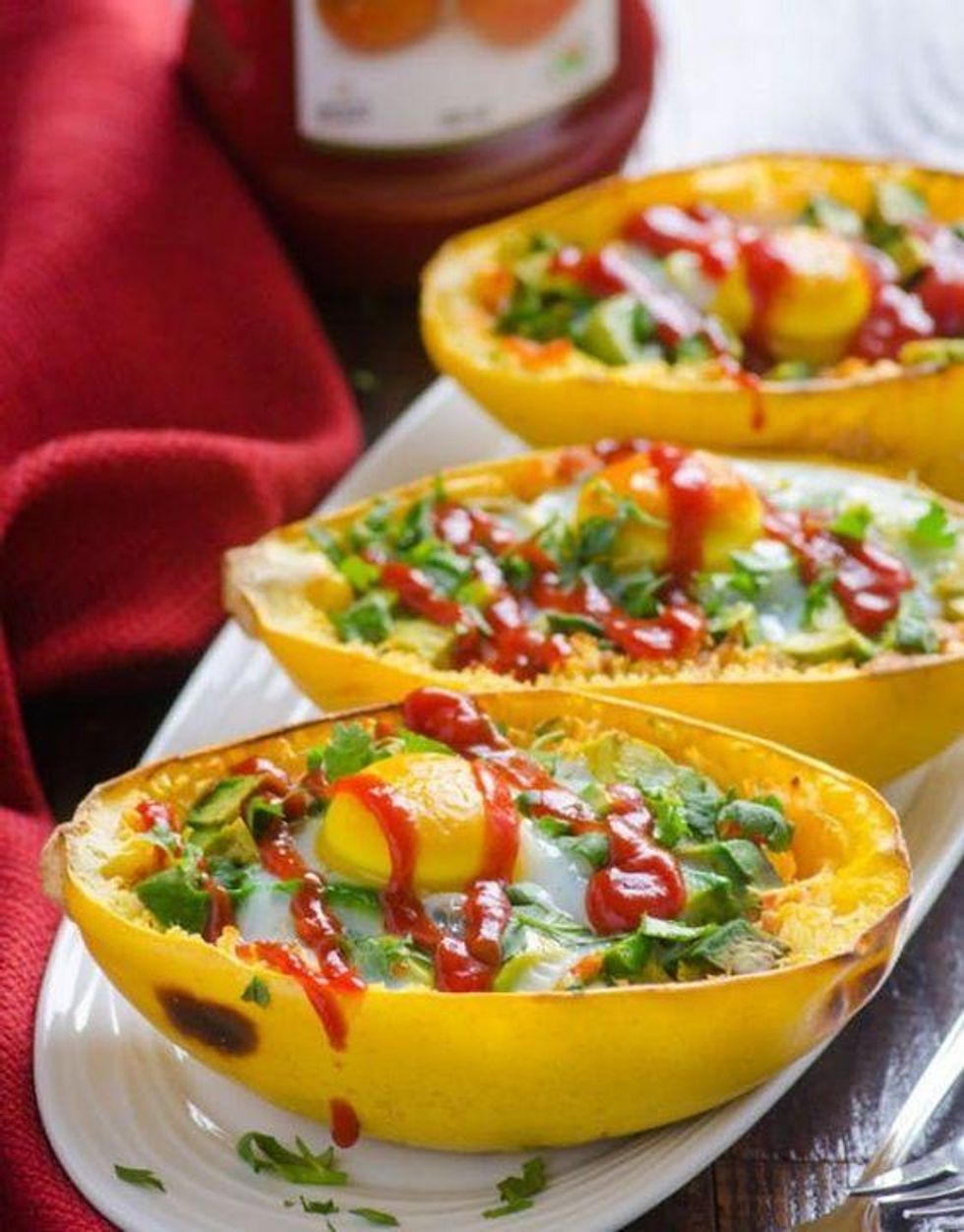 Avocado and Egg Boats