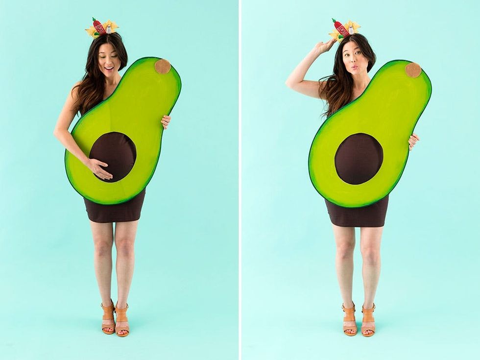 Avocado Maternity Halloween Costume