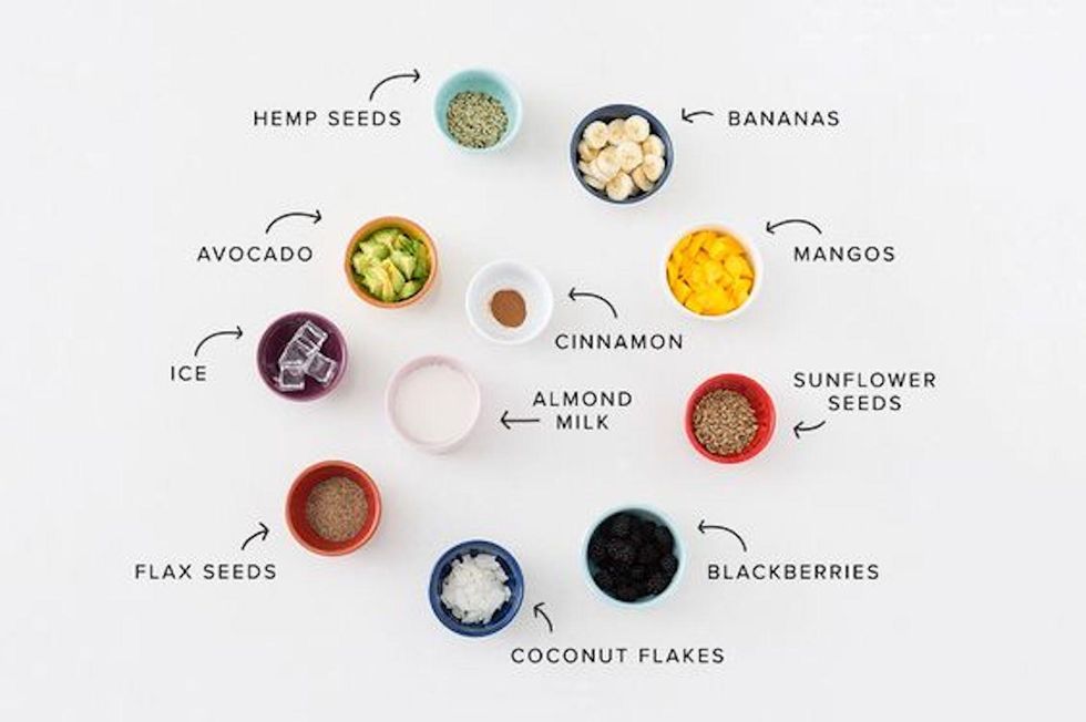 avocado smoothie bowl