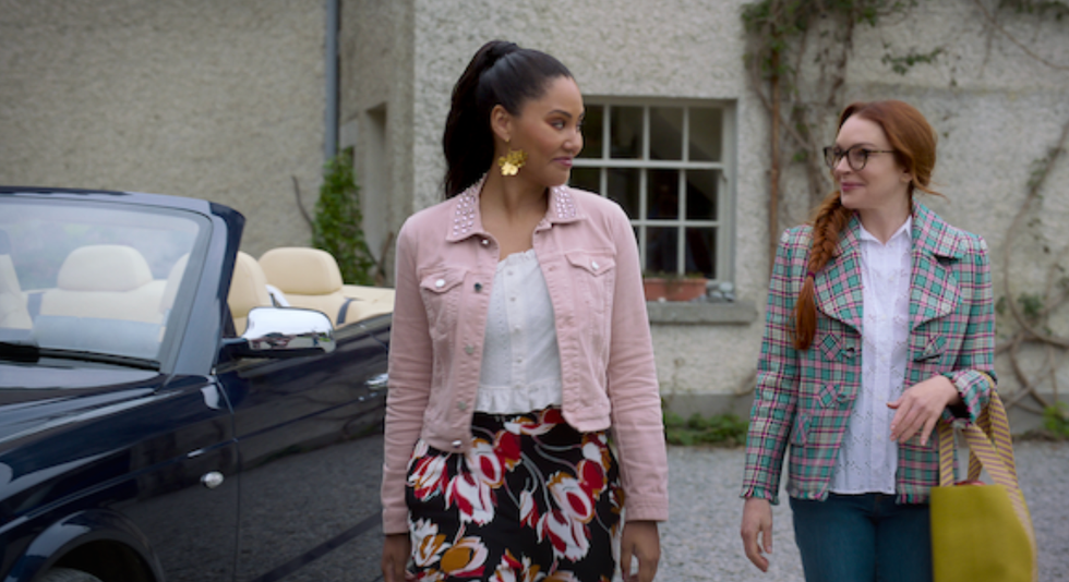 ayesha curry and lindsay lohan