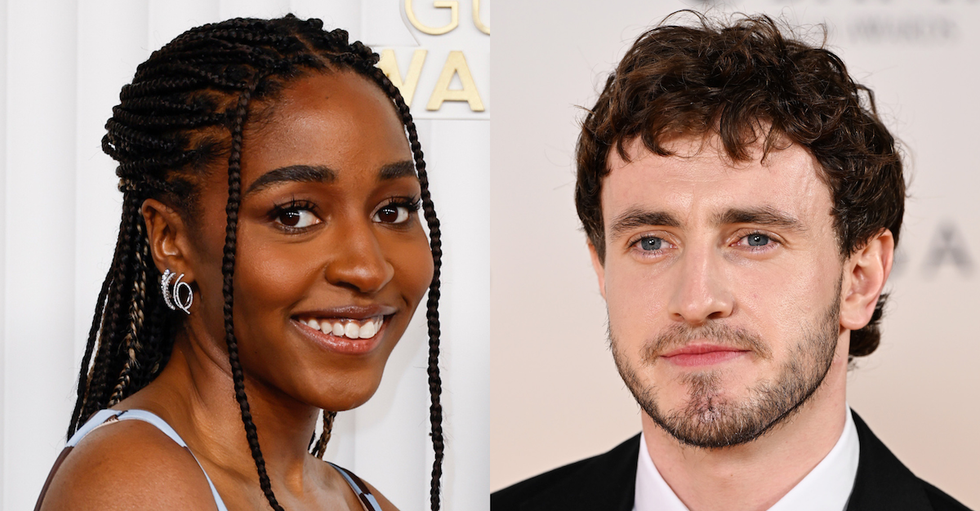 ayo edebiri paul mescal beach read emily henry