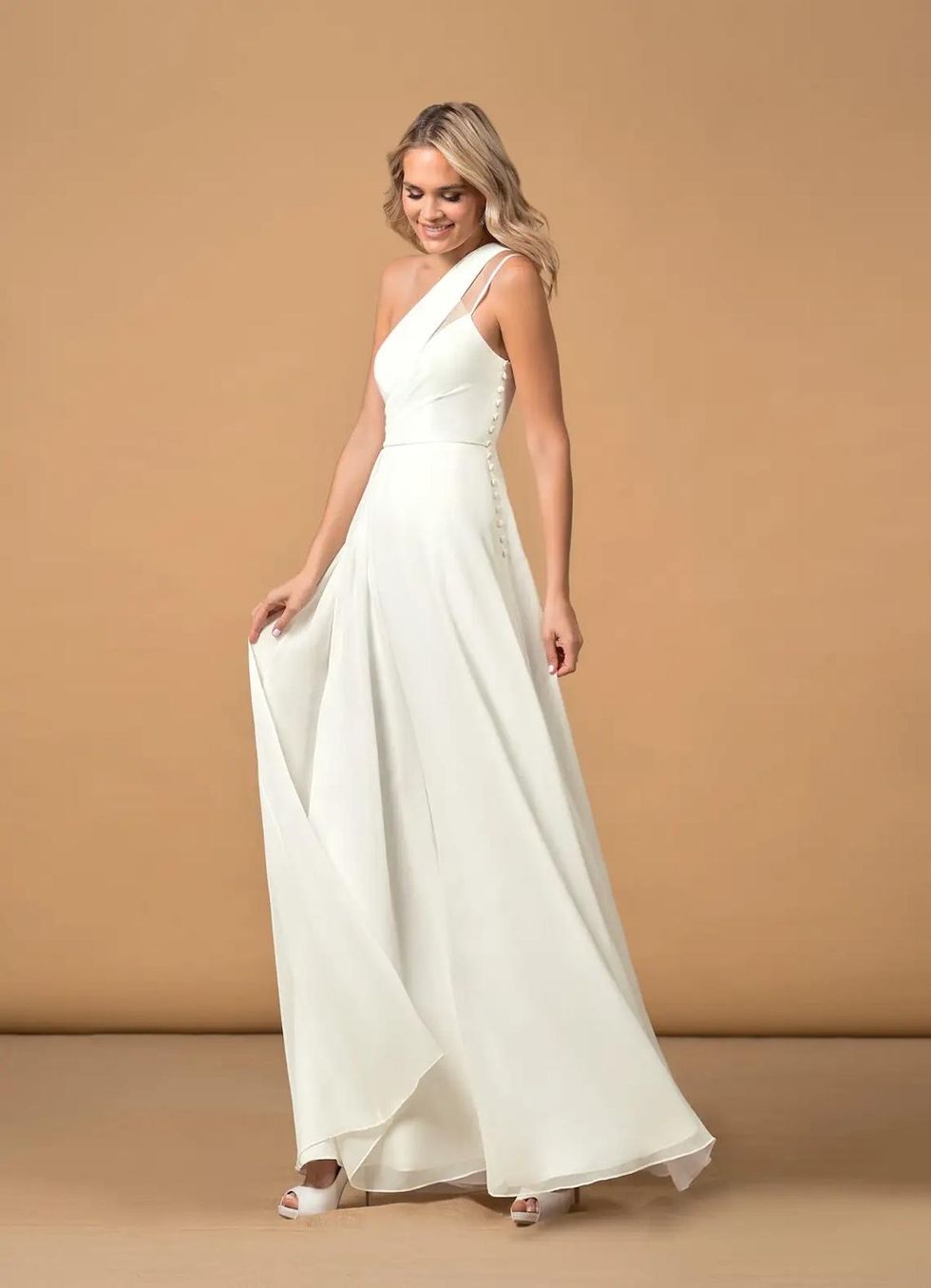 Azazie Zaile Wedding Dress Grecian style wedding dresses