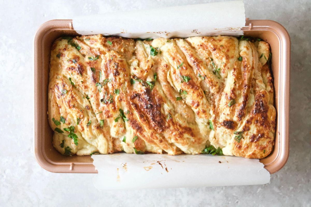 babka recipe in a casserole dish