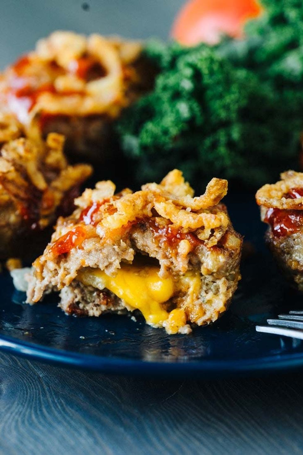 Bacon Cheeseburger Meatloaf Muffins