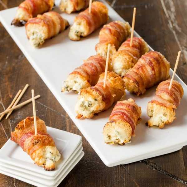 Bacon Cream Cheese Bites