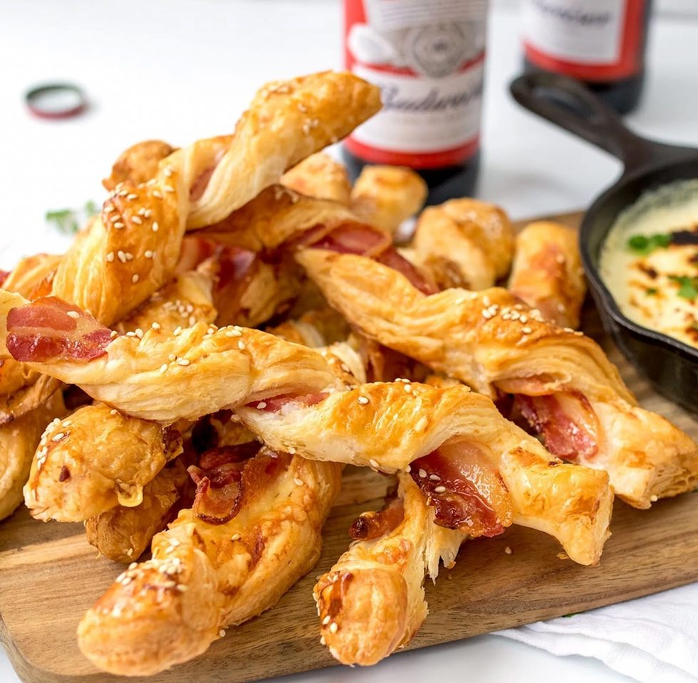 bacon pastry twists