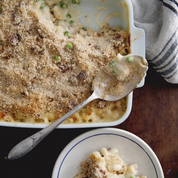 Bacon & Pea Mac and Cheese