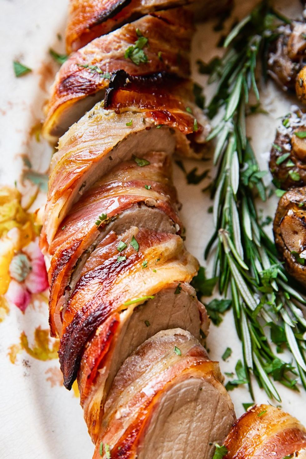 Bacon Wrapped Pork Tenderloin