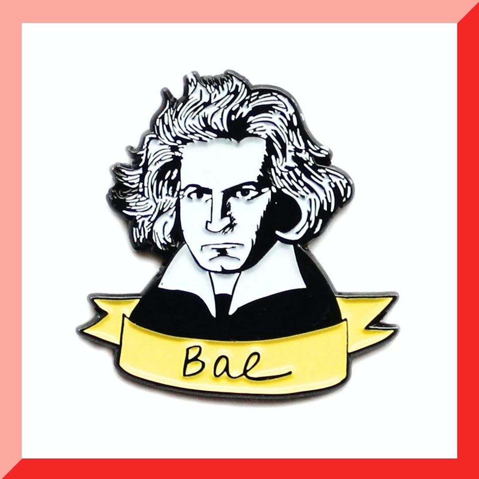 Bae-thoven Enamel Pin Punny Gift
