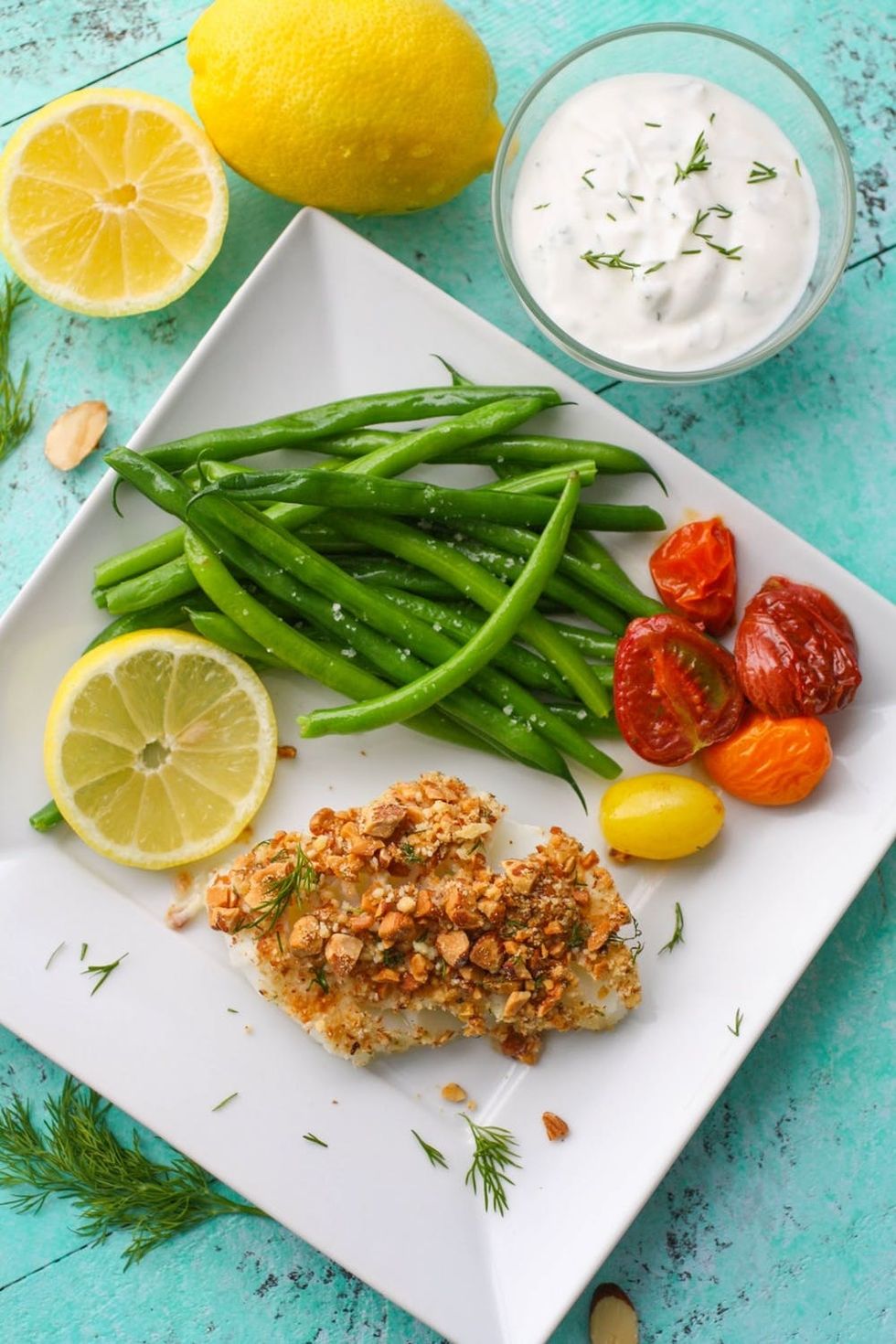 Baked Almond-Crusted Cod Recipe