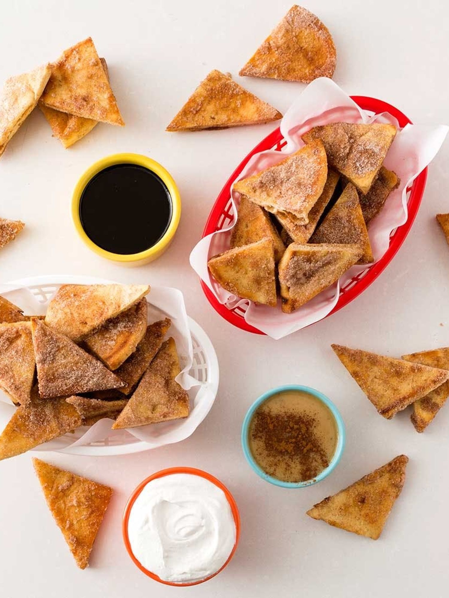 Baked Churro Chips Easy tapas recipes