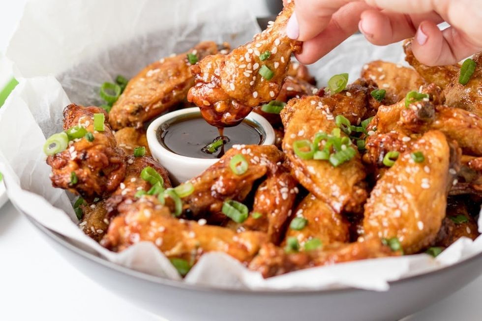 Baked Korean Chicken Wings