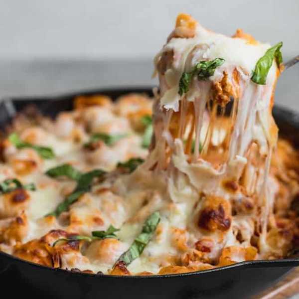Baked Pasta with Ground Turkey