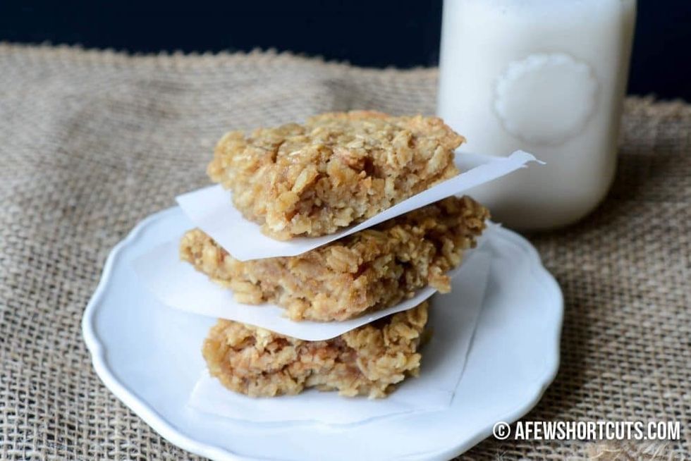Baked Peanut Butter Oatmeal