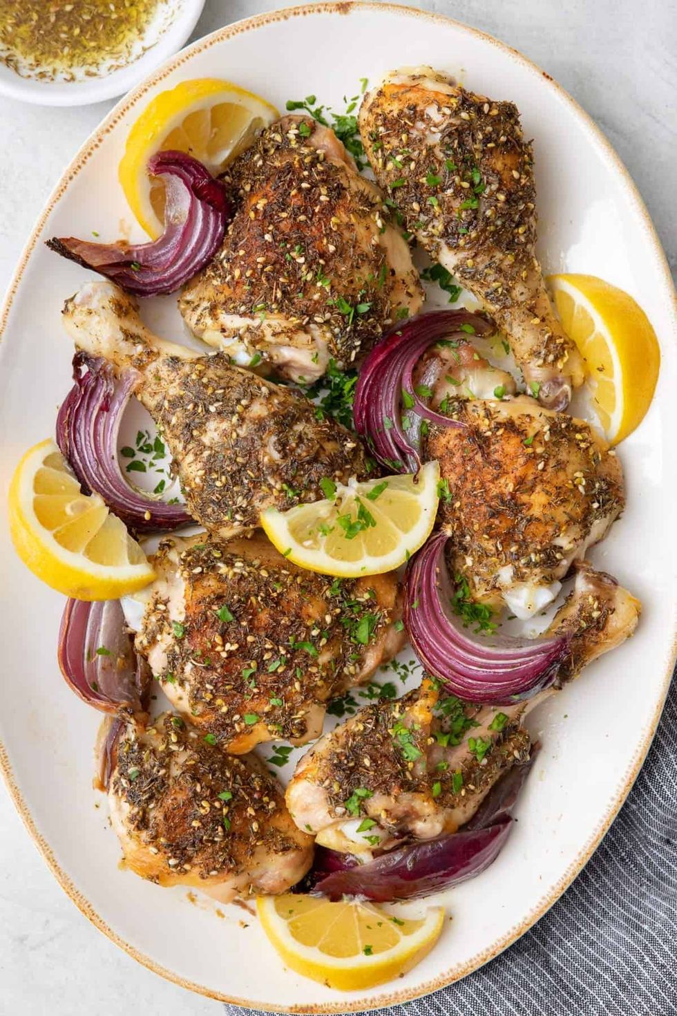 Baked Za\u2019atar Chicken