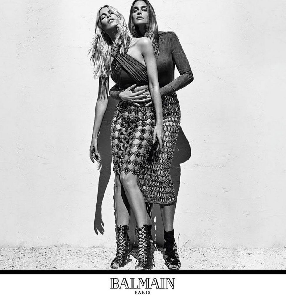 balmain supermodel ad 2