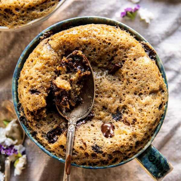 banana bread mug cake