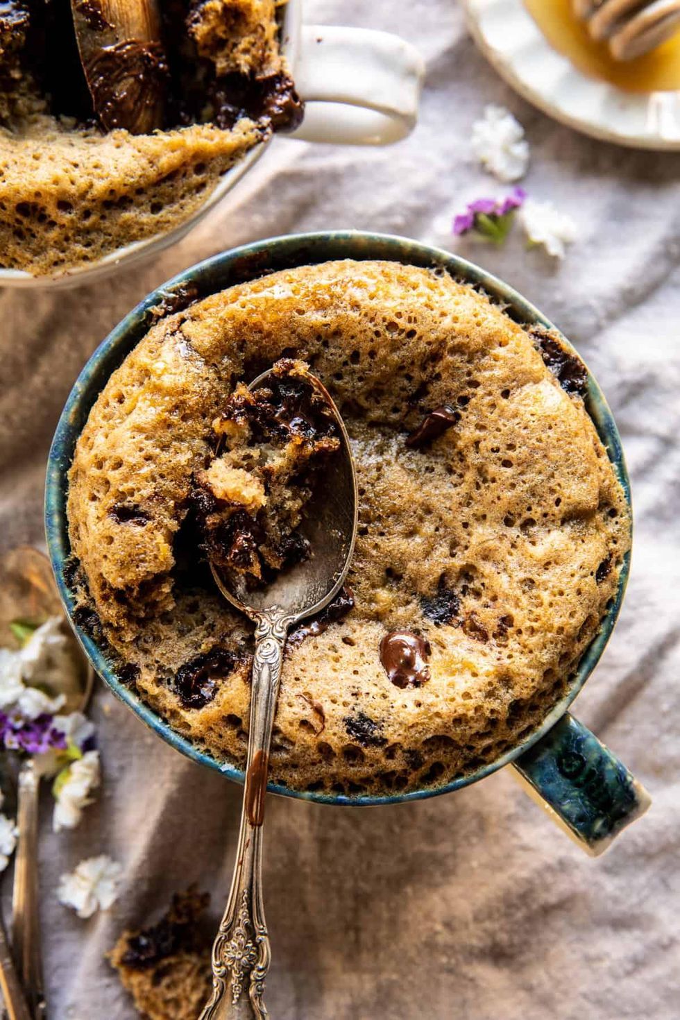 banana bread mug cake