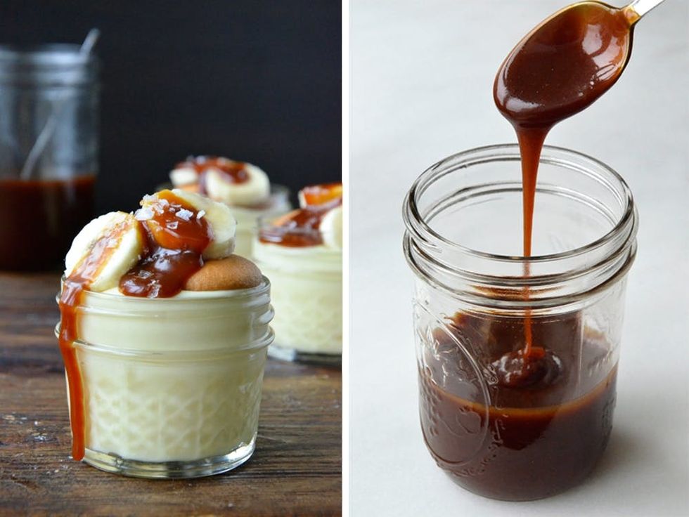 Banana Pudding with Homemade Salted Caramel