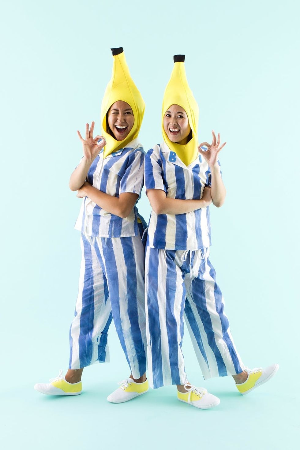 Bananas in Pajamas costume idea