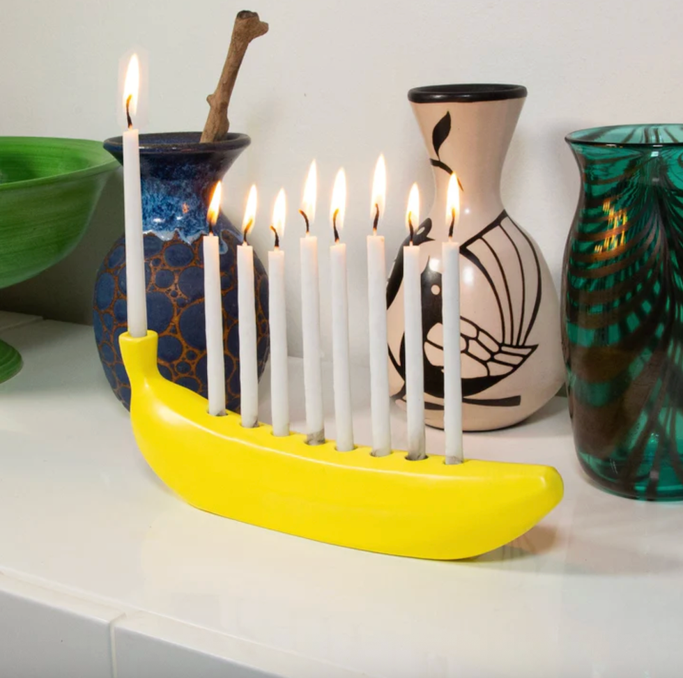 Banorah - The Ceramic Banana Menorah
