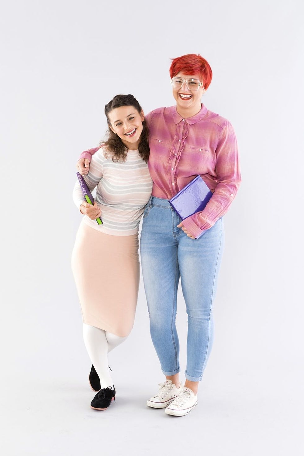 Barb and Nancy from Stranger Things DIY Couples' Costume
