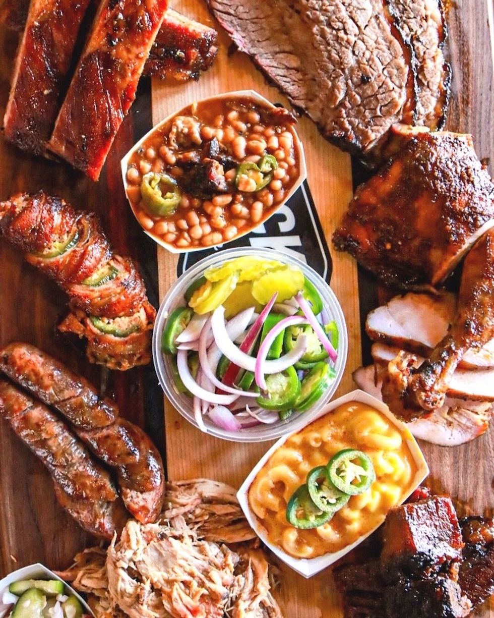 barbecue and sides from lockhart smokehouse