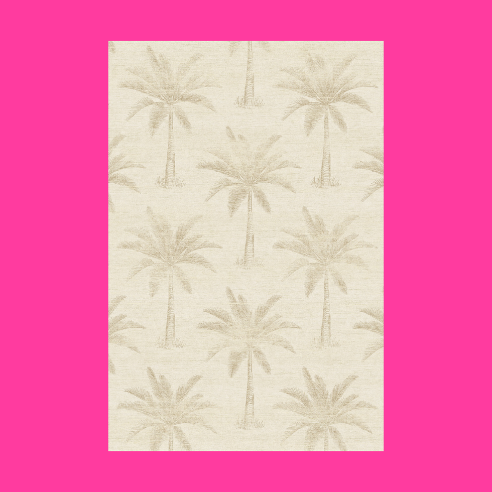 Barbie Paradise Ivory Gold ruggable rug