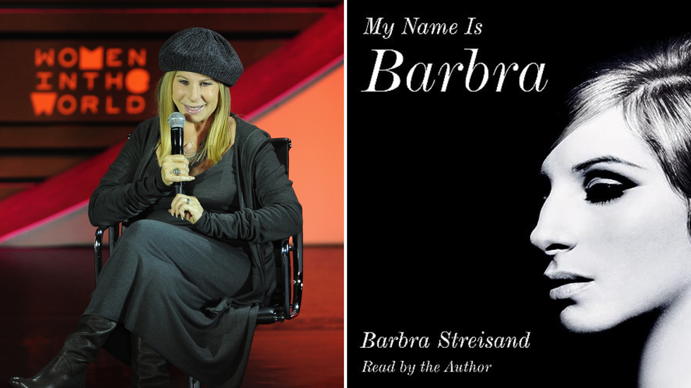 Barbra Streisand reading "My Name is Barbra"