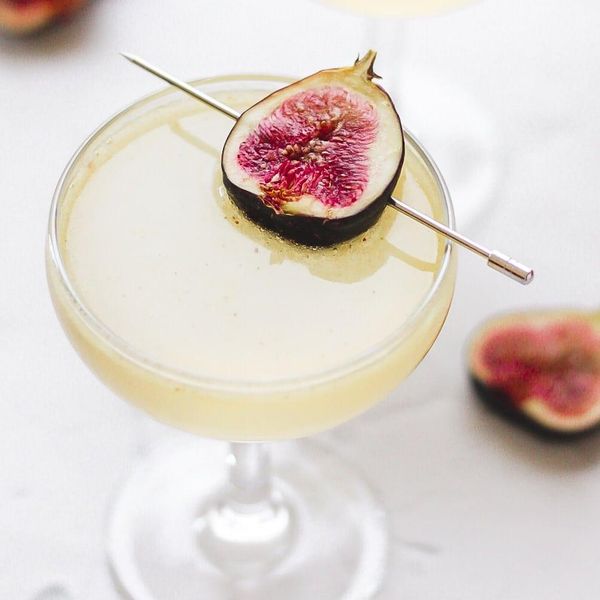 Barley & Sage Sparkling Fig Cocktail