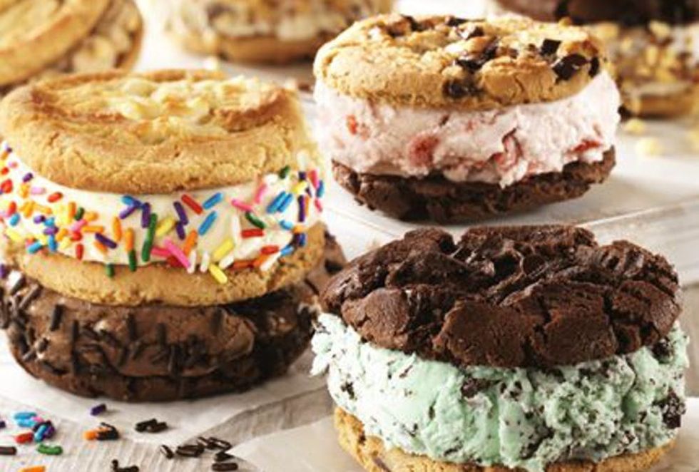 Baskin Robbins Ice Cream Cookie Sandwiches