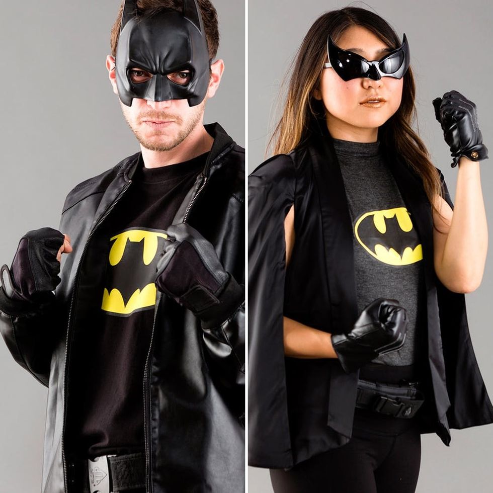 Batman and Batgirl Couples Halloween Costume