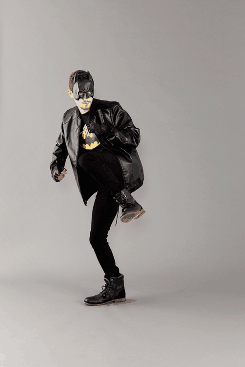 Batman Halloween Costume Gif
