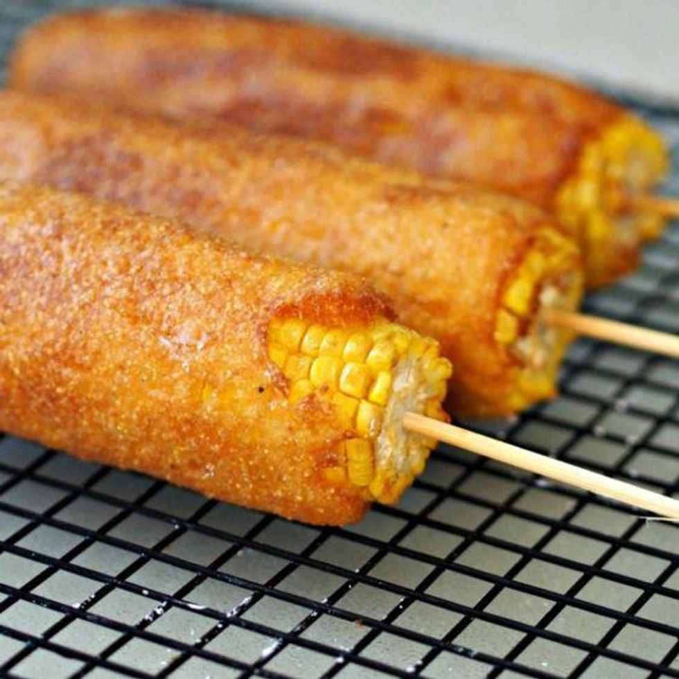 Batter Fried Corn on the Cob