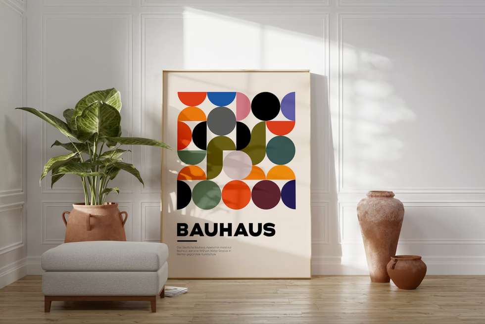 bauhaus exhibition poster