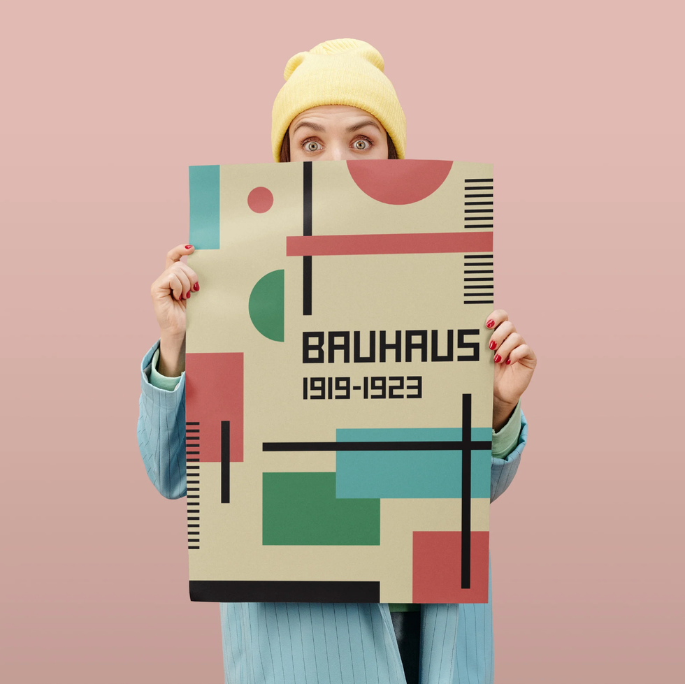 bauhaus poster