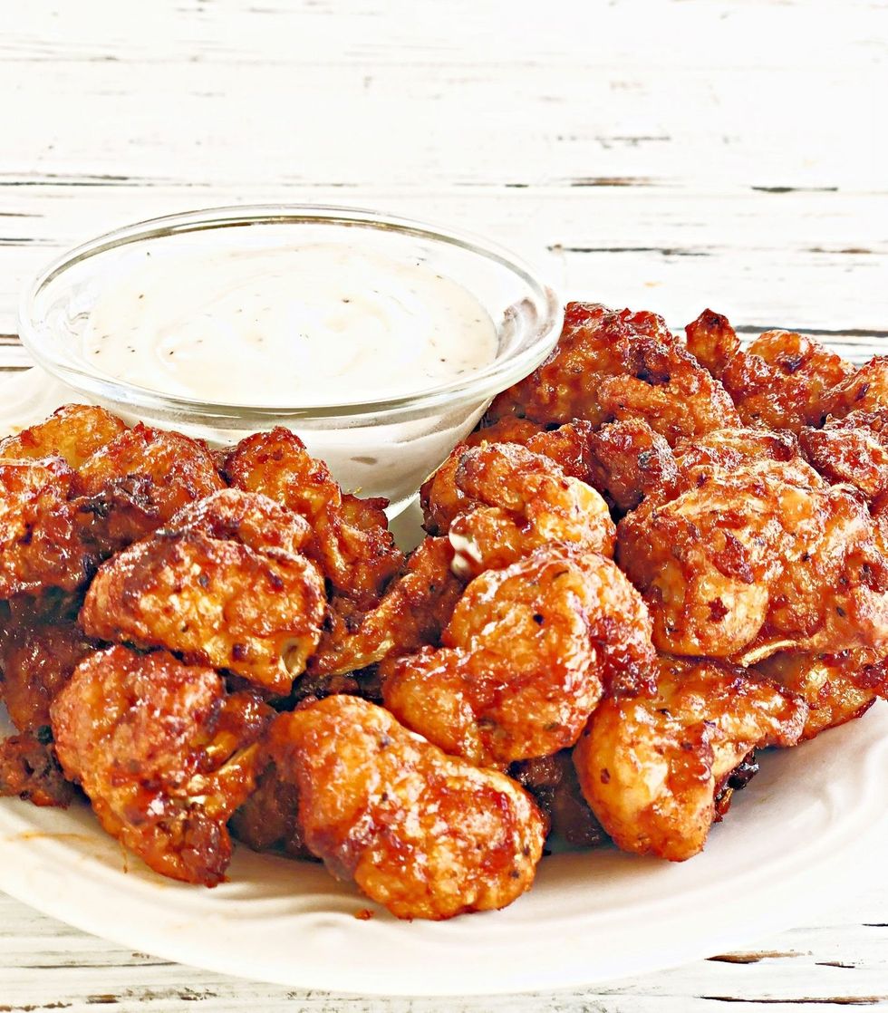 BBQ Cauliflower Bites