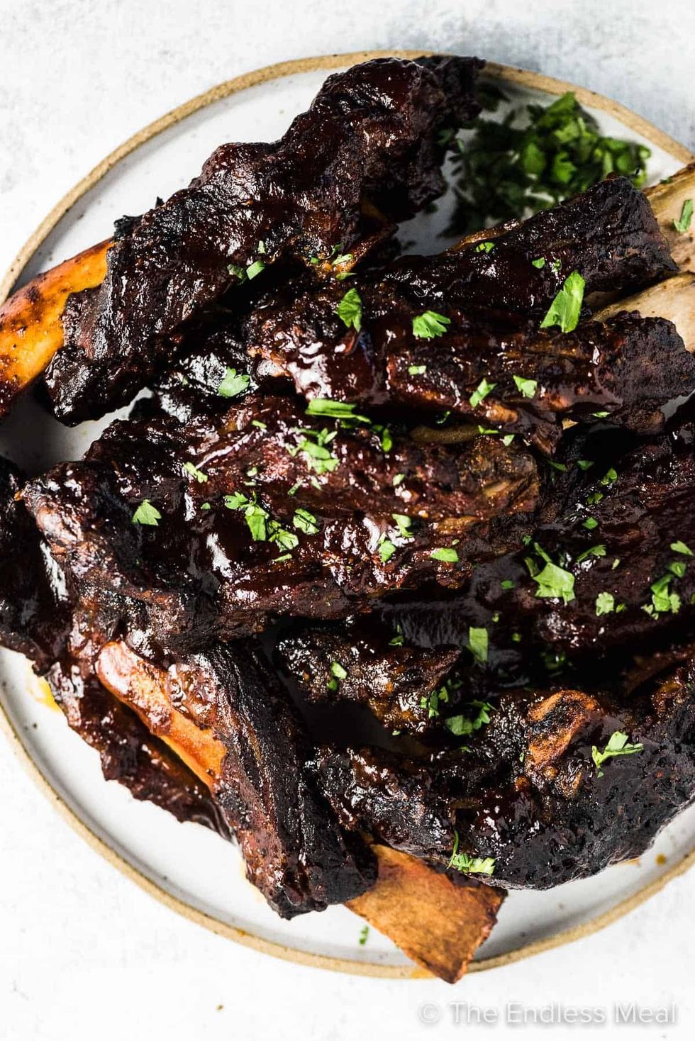 BBQ Crockpot Beef Ribs