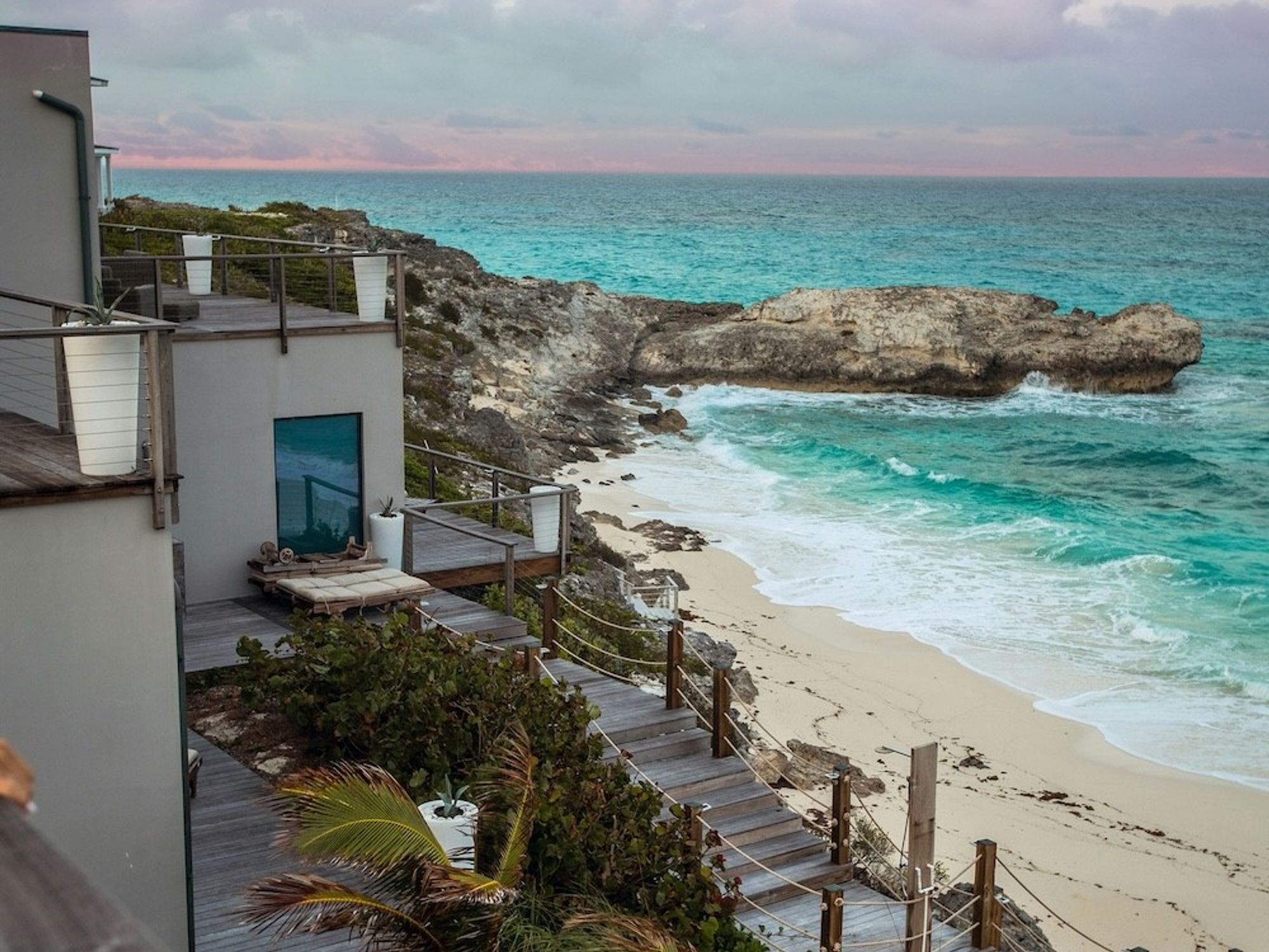 beach house on the coast