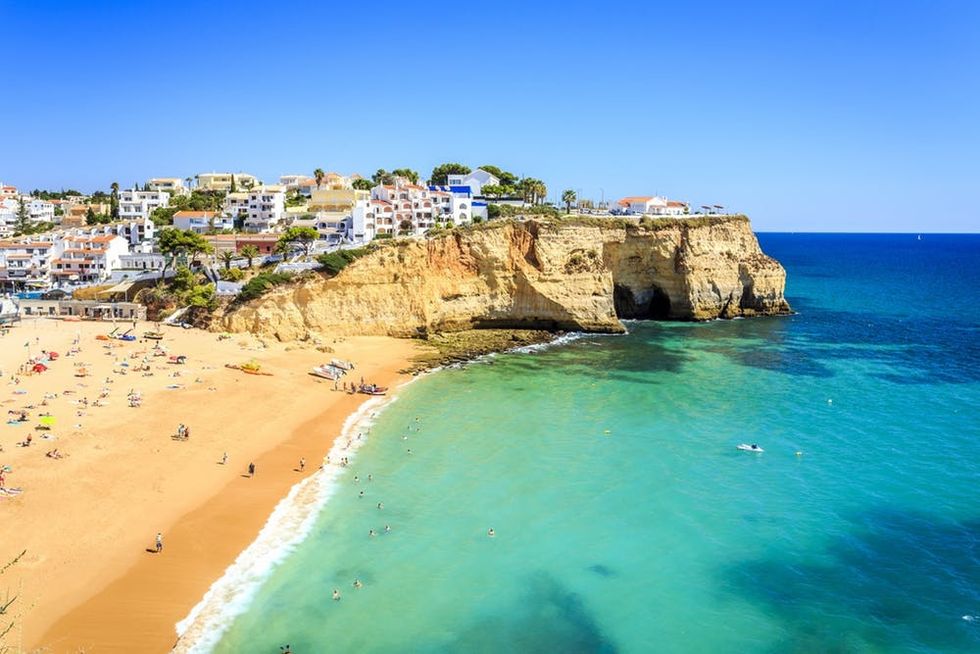 Beach in Algarve, Portugal