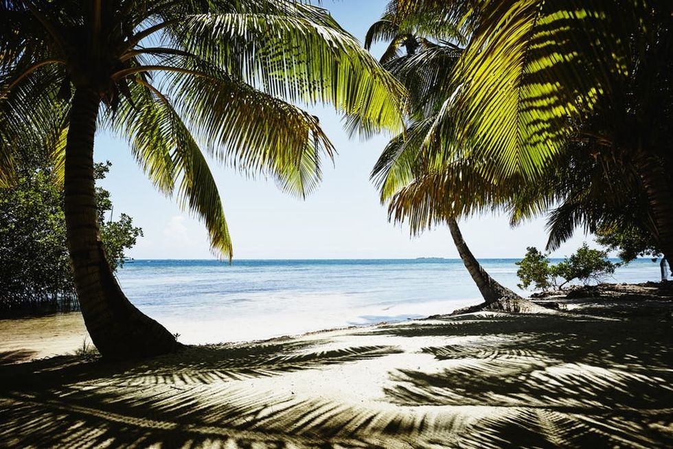 Beach in Belize