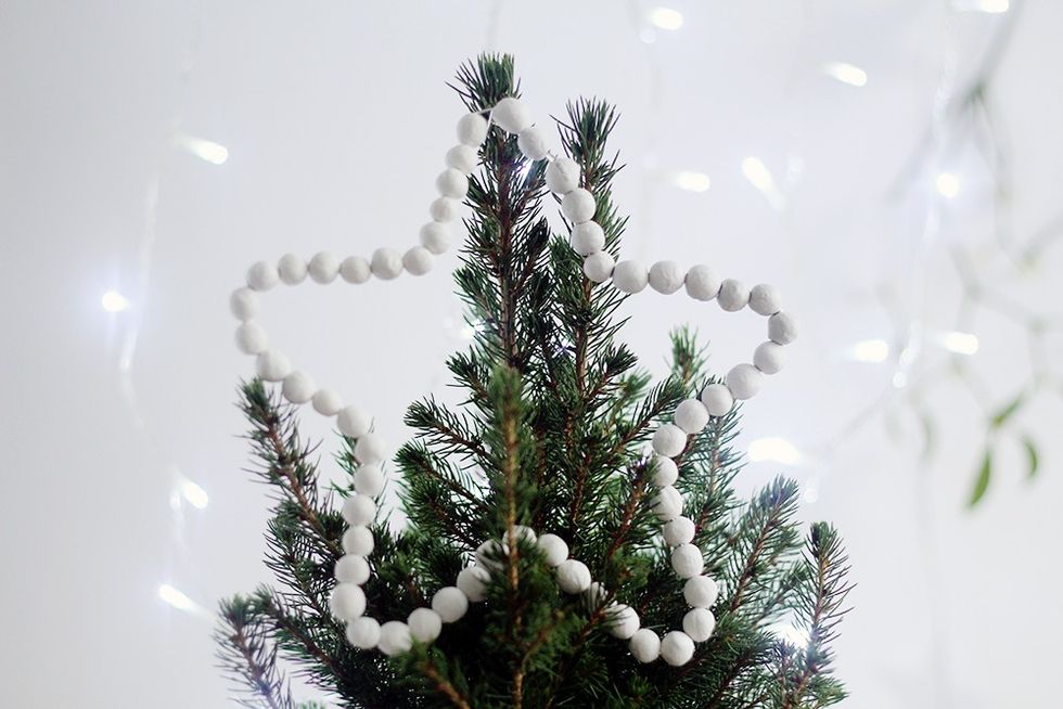 Beaded Star Tree Topper