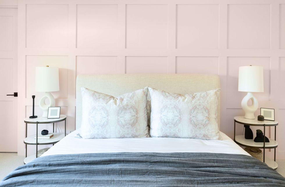 bedroom decor pink