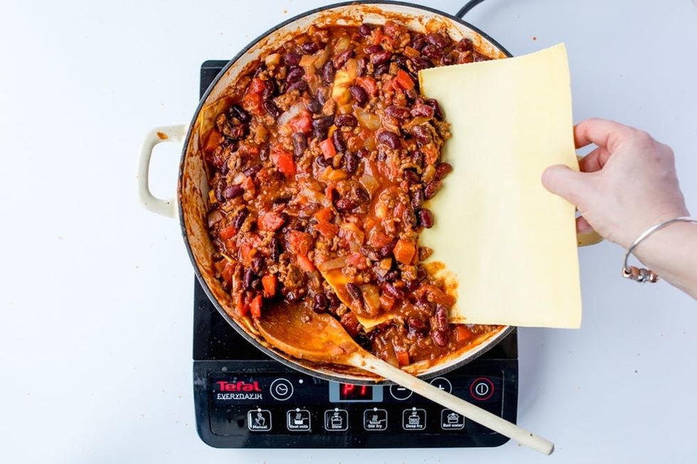Beef Chili Skillet Lasagna Recipe