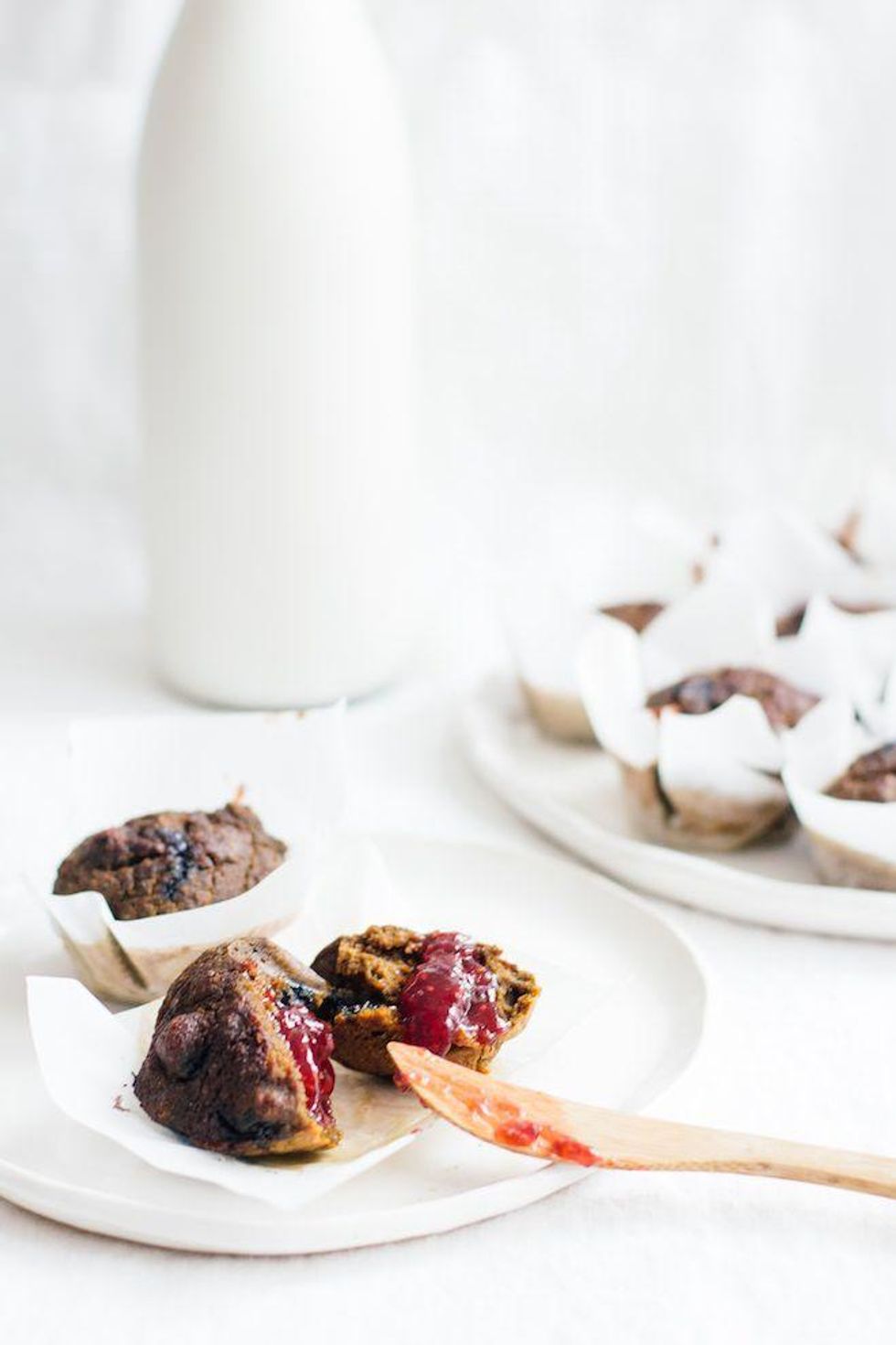 Beet Blueberry Muffins