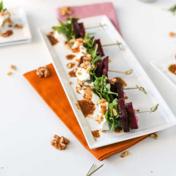 Beet Salad on a Stick