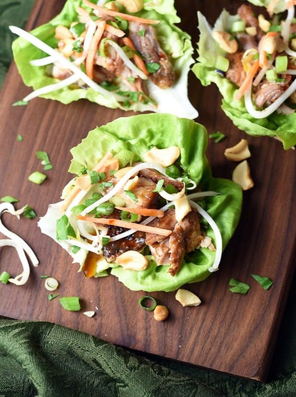 16 Lettuce Wrap Lunches for a Clean Slate in the New Year Brit + Co