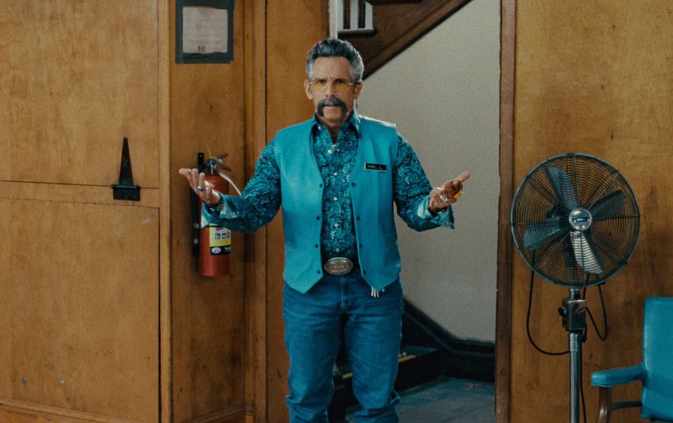 Ben Stiller in Happy Gilmore 2 on Netflix