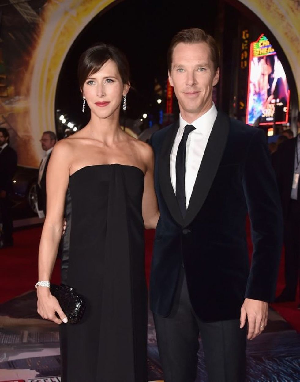 Benedict Cumberbatch and Sophie Hunter