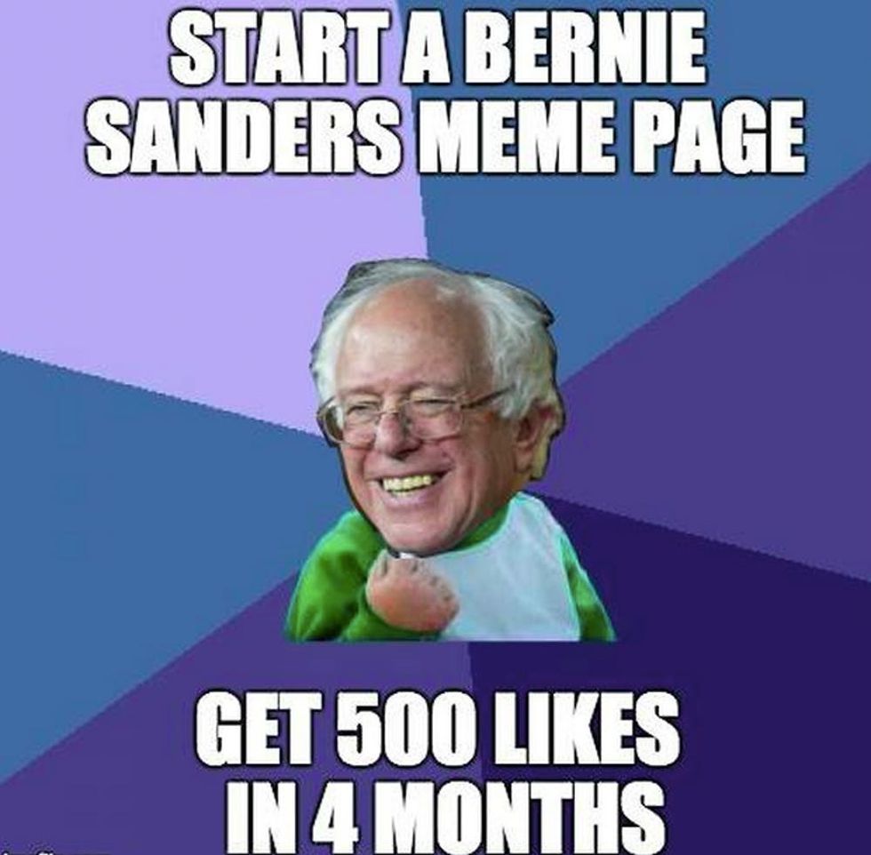 Bernie meme